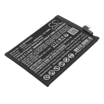 Motorola puhelimen Moto G 5G 2025 / Moto G15 NFC 2025 yhteensopiva akku 4900mAh