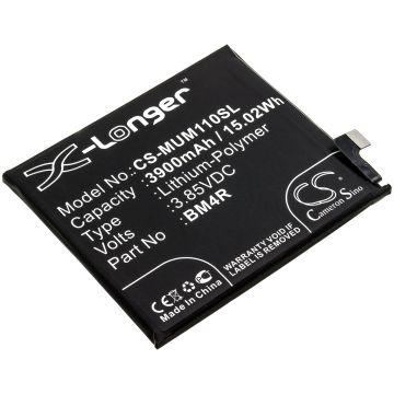 Xiaomi älypuhelinten M2002J9E / M2002J9G yhteensopiva akku 3900mAh