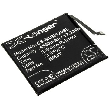 Xiaomi älypuhelinten 10X Pro 5G / M2004J7BC yhteensopiva akku 4500mAh