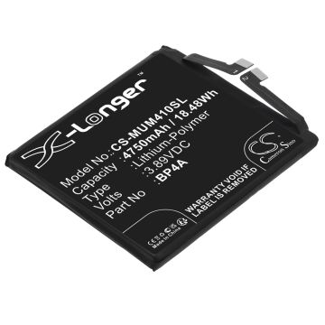 Xiaomi puhelimen 12S Ultra / Mi 12S Ultra 5G yhteensopiva akku 4750mAh