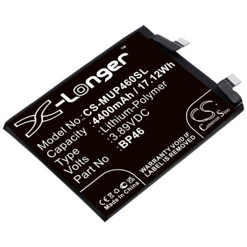 Xiaomi älypuhelinten 2201123C / 2201123G yhteensopiva akku 4400mAh