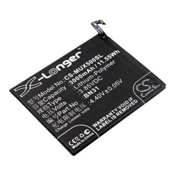 Xiaomi Mi 5X akku 3000 mAh