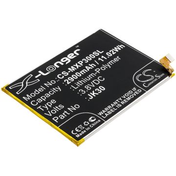 Motorola älypuhelinten Moto P30 yhteensopiva akku 2900mAh