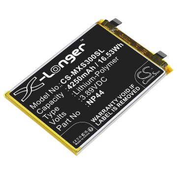 Motorola puhelimen Moto S30 Pro / XT2243-2 yhteensopiva akku 4250mAh