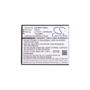 Motorola Moto G4 Play ( GK40 ) akku 2700 mAh