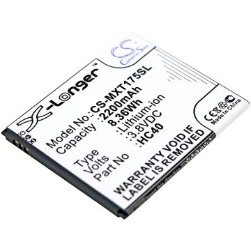 Cameron Sino tarvikeakku Motorola Moto C, Moto C Dual SIM akku 2000mAh