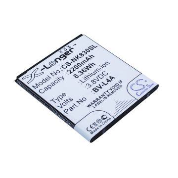 Nokia BV-L4A yhteensopiva akku 2200 mAh