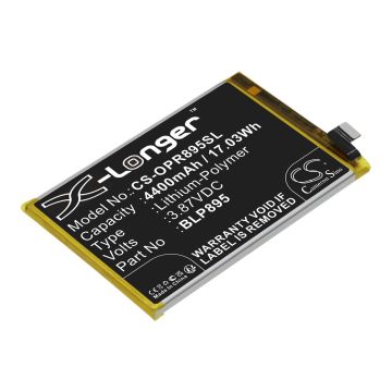 OPPO puhelimen Reno7 SE 5G / PFCM00 yhteensopiva akku 4400mAh
