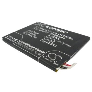 Alcatel 7046T, 7048, 7048A akku 2500mAh
