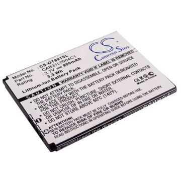 Alcatel A382G, One Touch 155, One Touch 808 akku 900mAh