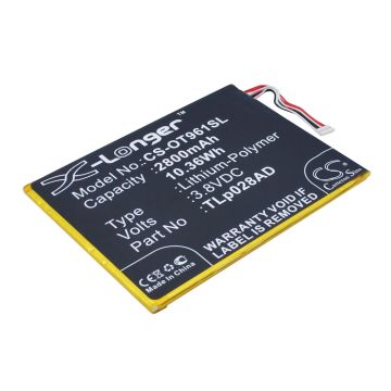 Alcatel One Touch Pixi 7 akku 2800mAh