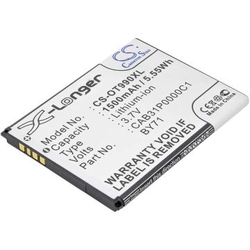 Alcatel One Touc POP, One Touc POP C1, One Touc POP C2 akku 1500mAh