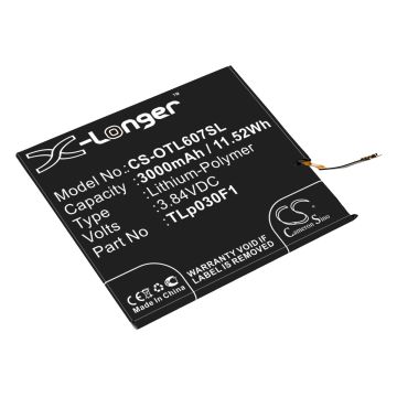 Alcatel älypuhelinten Idol 4 Pro / Idol 4s Dual Sim yhteensopiva akku 3000mAh