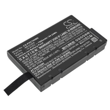Philips lääketieteellisen laitteen Micron Transport CTG7 yhteensopiva akku 7800mAh