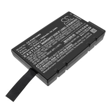 Philips lääketieteellisen laitteen Philips PageWriter TC70 yhteensopiva akku 7800mAh