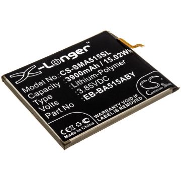 Samsung älypuhelinten Galaxy A51 2019 / SM-A515F/DSM yhteensopiva akku 3900mAh