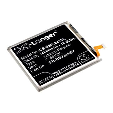Samsung puhelimen Galaxy S24 Ultra / SM-S928J yhteensopiva akku 4800mAh