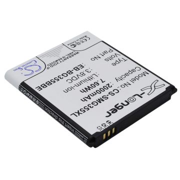 Samsung Galaxy Core 2, Galaxy Core Lite, SM-G355 akku 2000 mAh