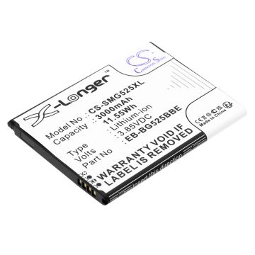 Samsung puhelimen Galaxy XCover 5 2021 / SM-G525F yhteensopiva akku 3000mAh