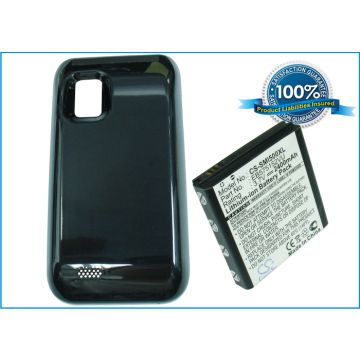 Samsung SCH-i500, Verizon Fascinate yhteensopiva akku laajennetulla takakannella 2400 mAh