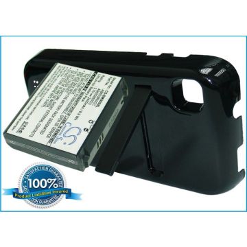 Samsung Galaxy S ( CDMA ), SCH-I909 yhteensopiva akku laajennetulla takakannella 2400 mAh 