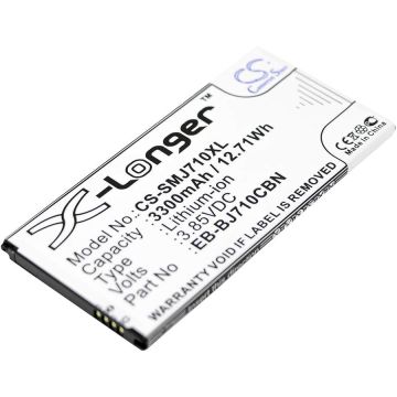 Samsung Galaxy J7 2016, Galaxy J7 6 Duos TD-LTE, Galaxy J7 Metal 2016 Duos LTE akku 3300mAh