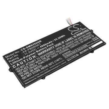 Samsung kannettavan tietokoneen NP930MBE-K02HK / NP730XBE-K01CN yhteensopiva akku 4800mAh