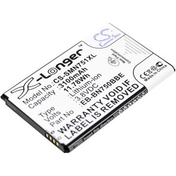 Samsung Galaxy Note 3 Mini, Galaxy Note 3 Neo, Galaxy Note 3 Neo Duos akku 3100mAh