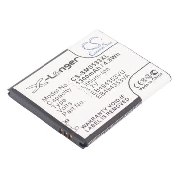 Samsung GT-S5570, Galaxy Mini, GT-S5250, GT-S5330 akku 1300 mAh