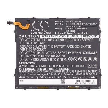 Samsung Galaxy Tab A 10.1 2016 Tabletin Akku