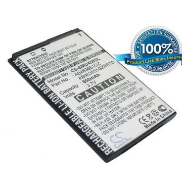 Samsung SCH-U960, SCH-U450, Intensity U450, Rogue U960, DoubleTake, Intensity SCH-U450, Rogue SCH-U960 akku 850 mAh