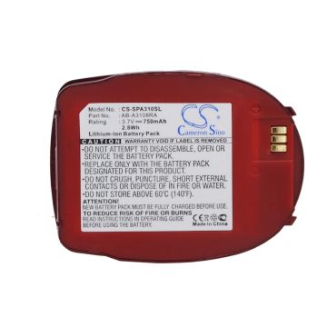 Samsung SPH-A310 akku 750mAh / 2.78Wh
