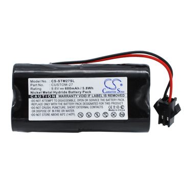 Tri-Tronics koirapannan 1016200 yhteensopiva akku 600mAh