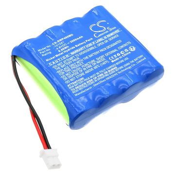 SCHWA lääketieteellisen laitteen ECO+ EMP4 yhteensopiva akku 2000mAh