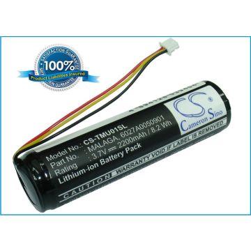 TomTom Urban Rider, akku 2200 mAh