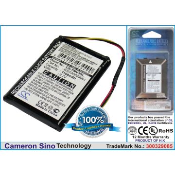 TomTom XL IQ, akku 1100 mAh