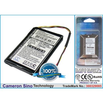 TomTom XL IQ , akku 1100 mAh