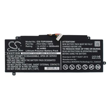 Toshiba Satellite P55W, Satellite P55W-B, Satellite P55W-B5224 akku 3850mAh