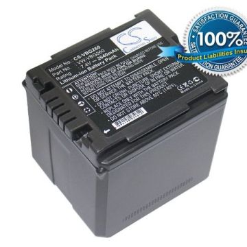 Panasonic VW-VBG260, VW-VBG260-K, VW-VBG260PPK akku - 2640 mAh