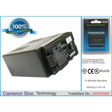 Panasonic VW-VBG6, VW-VBG6-K, VW-VBG6PPK akku - 4400 mAh