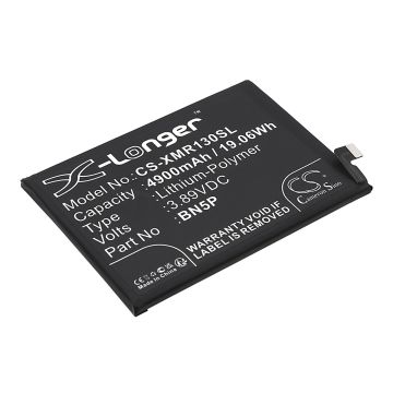 Redmi puhelimen Note 13 / 23090RA98C yhteensopiva akku 4900mAh