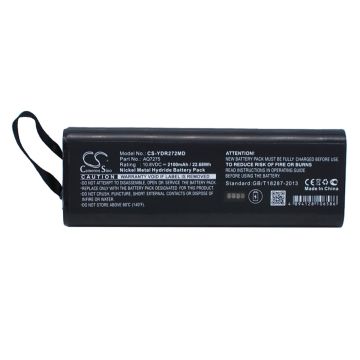 Yokogawa lääketieteellisen laitteen AQ7270 / AQ-7270 yhteensopiva akku 2100mAh