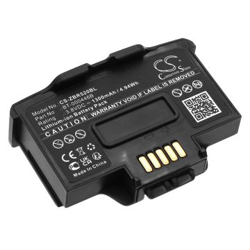 Zebra viivakoodinlukijan WS50 / WR50 yhteensopiva akku 1300mAh