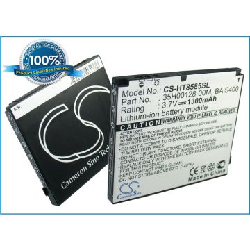 HTC HD2, HD2 US, T8585, T8588, T9193, Leo, Leo 100 yhteensopiva akku - 1300 mAh