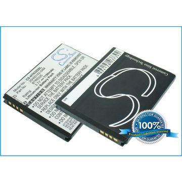 HTC Merge, Lexikon, ADR6325, Slider, PD42100, Mytouch 4G, Mytouch 4G HD, Thunderbolt, Thunderbolt 4G, ADR6400, Panache 4G, Emerald, Glacier, PD15100 yhteensopiva akku - 1150 mAh