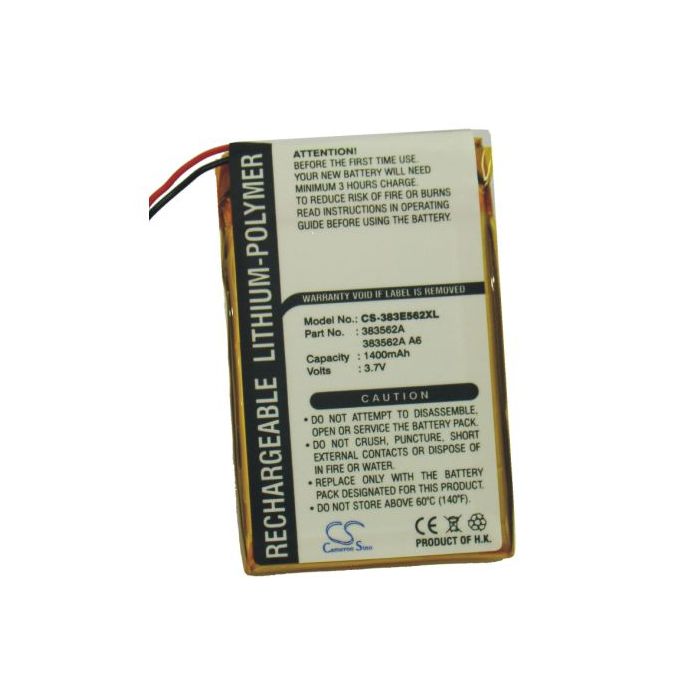 Palm Tungsten E tehoakku 1400 mAh