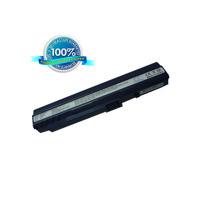 Acer Aspire One, Aspire One A110, Aspire One A150, Aspire One AOD250, Aspire One 531H, Aspire One 571 akku 6600 mAh - Sininen