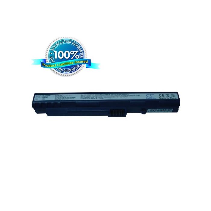 Acer Aspire One, Aspire One A110, Aspire One A150, Aspire One AOD250, Aspire One 531H, Aspire One 571 akku 2200 mAh - Sininen