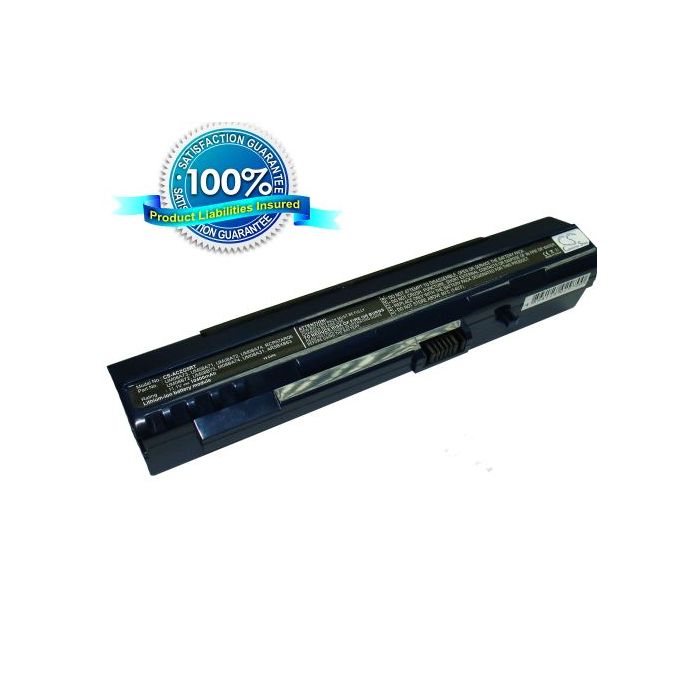 Acer Aspire One, Aspire One A110, Aspire One A150, Aspire One AOD250, Aspire One 531H, Aspire One 571 akku 10400 mAh - Sininen