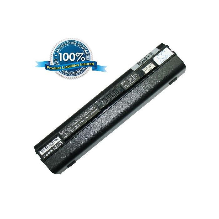 Acer Aspire One 531, Aspire One 751 akku 6600 mAh - Musta